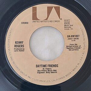Kenny Rogers – Daytime Friends / We Don't Make Love Anymore 45 RPM 7" Vinyl 1977
